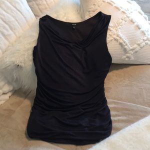 Apt 9 Deep purple polyester tank top